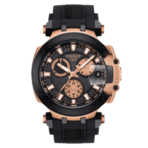 Tissot T-Race Chronograph Rose Gold / Black